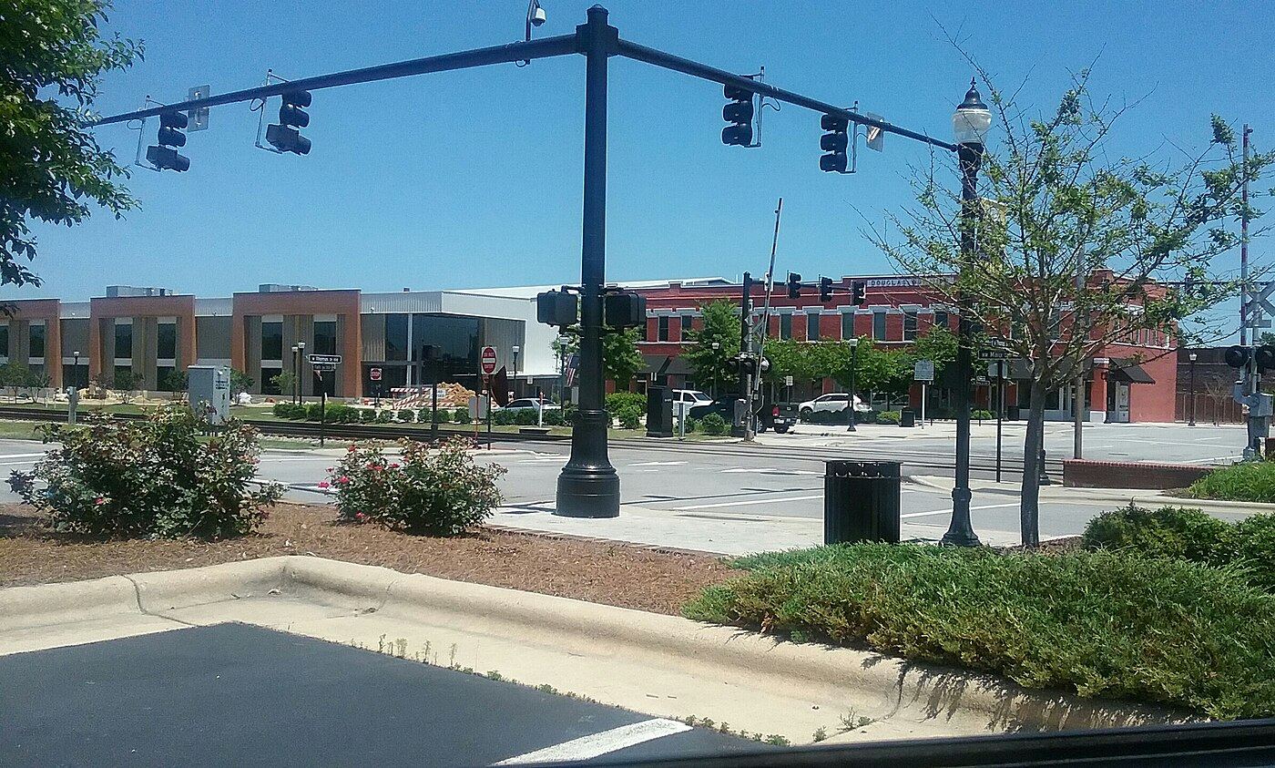 The Douglas Block and Rocky Mount Event Center, downtown